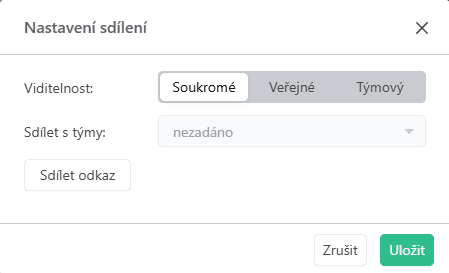 Report sharing