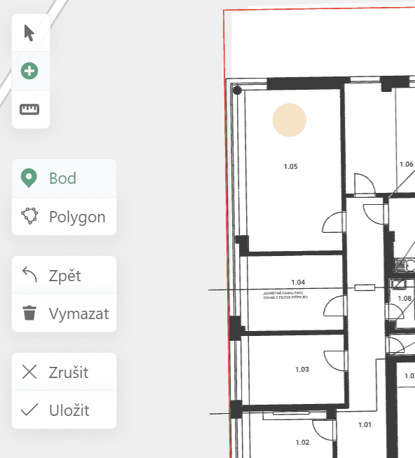 Map point object