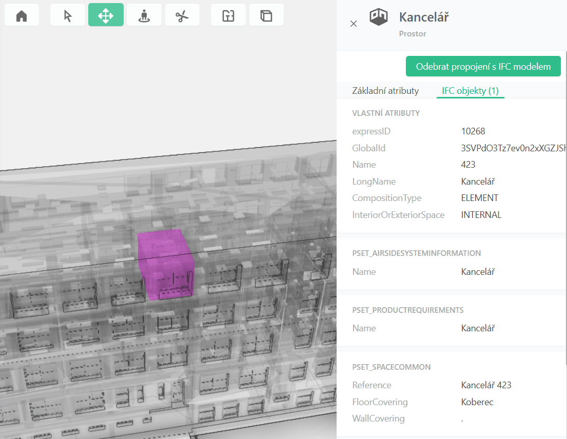Bim property set attributes