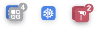 Map icon clustering