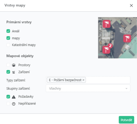 Map point filters