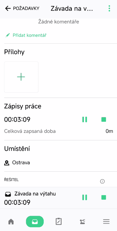 Mobile time tracking
