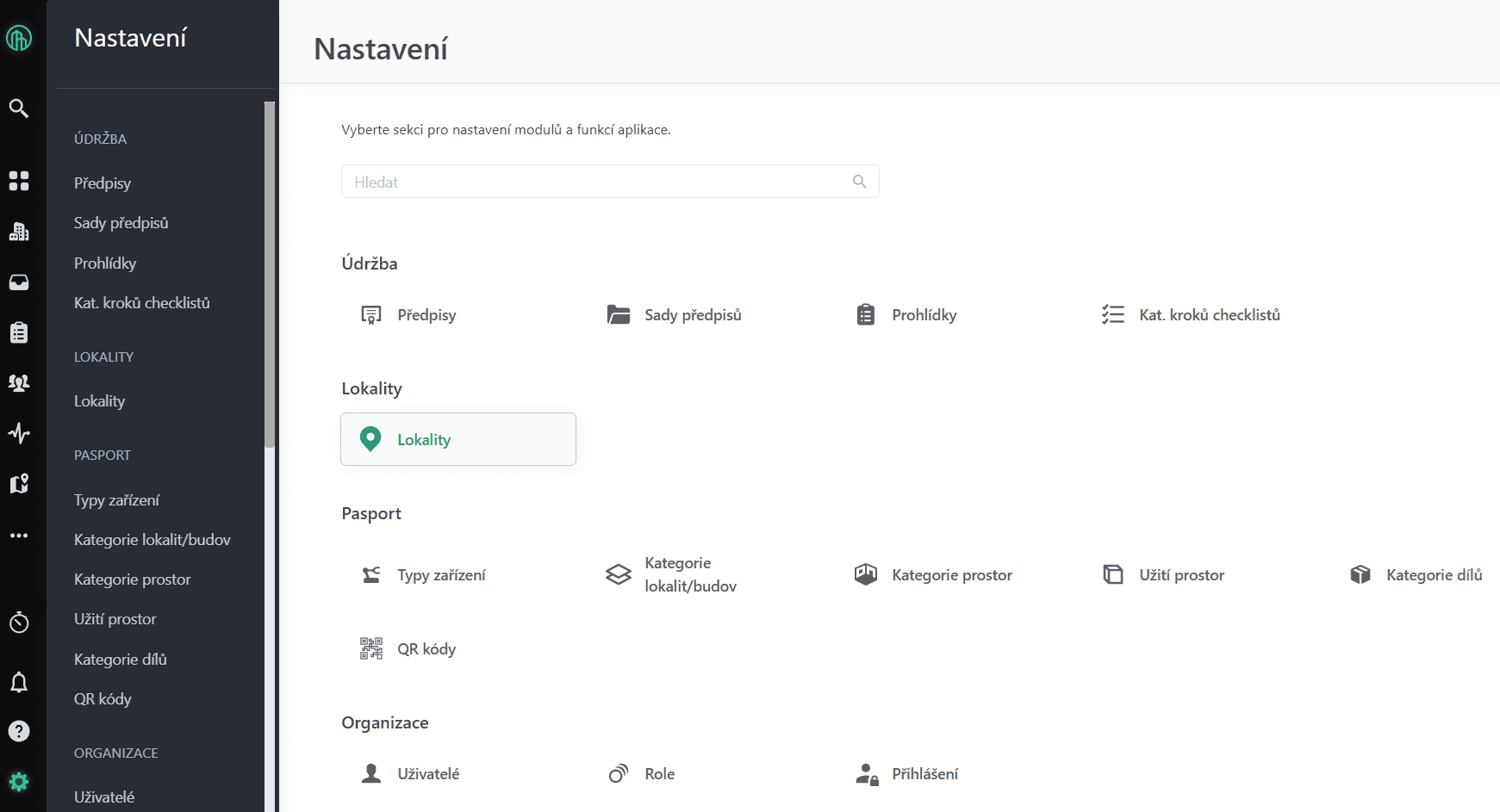 Settings tiles redesign