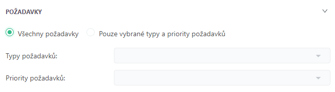 Work rule work request types