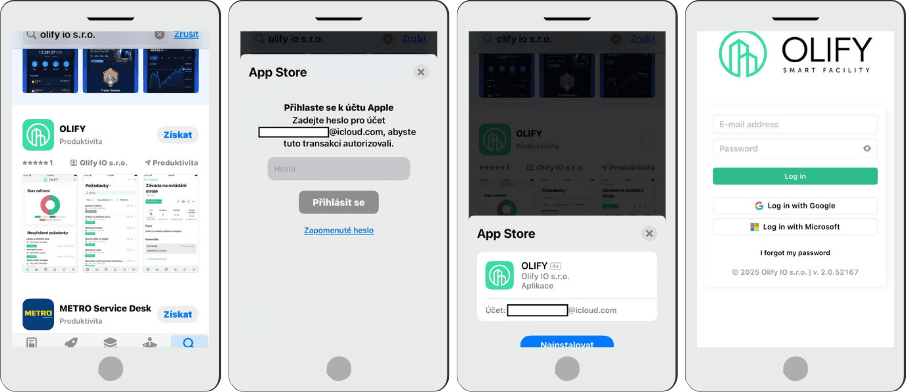 App store listing